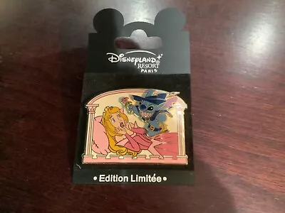 Disney DLRP Paris Stitch Aurora Invasion LE 1200 Pin • $51