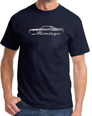 1968 1969 Mercury Montego Hardtop Classic Outline Design Tshirt NEW COLORS • $20