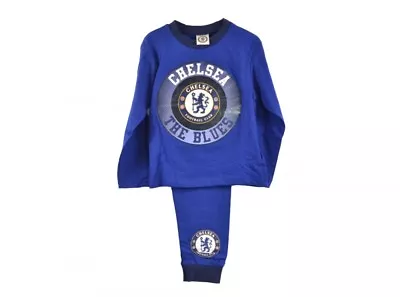 Chelsea Football Club Official Boys Pyjamas 2018 Badge Crest 4 - 12 Years • $35.15