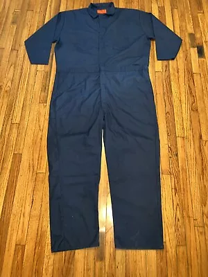 Universal Overall Co Mechanic Painter Work Coveralls Navy Blue Men’s Sz 58 LN • $5.16