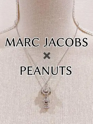 Marc Jacobs X PEANUTS Snoopy Necklace Silver Plated • $125.34