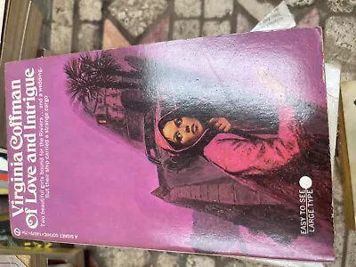 Of Love And Intrigue By Virginia Coffman Vtg Paperback Gothic Novel 1969 • $9