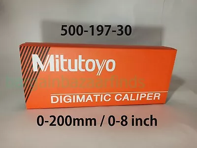 Mitutoyo Digimatic 0-8 Inch (200mm) Digital Caliper 500-197-30 • $100