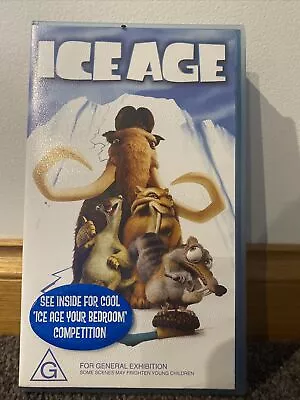 Ice Age VHS Movie 2002 Video With Roy Romano John Leguizamo Denis Leary • $12.50