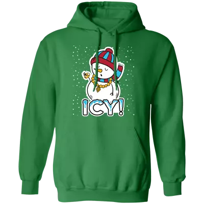 ICY! Snowman Ugly Christmas Pullover Hoodie • $39.95