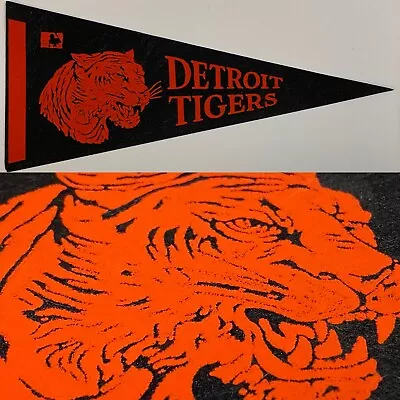 Vintage Detroit Tigers Mini Pennant Mlb Baseball 5x11.75 Michigan • $19.95