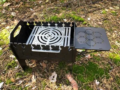 Collapsible Mangal-grill 3.5 Mm Steel With Functional Grill-grate • $500