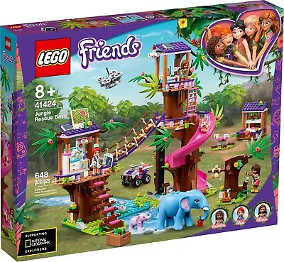 LEGO Friends 41424 Jungle Rescue Base Brand New - Free Shipping • $165