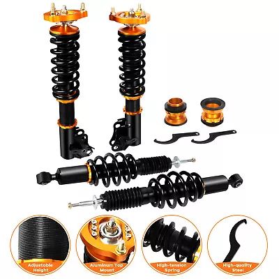 Coilovers For 2006-2011 Honda Civic Strut Absorber Adj Height Springs Full Set • $230.39