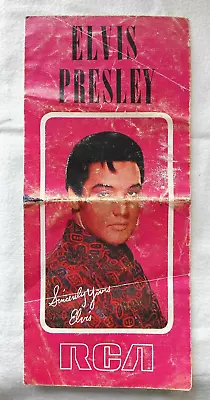 Elvis RCA Record Flyer - 1960s • $48