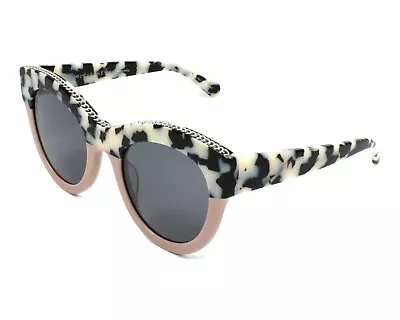 Stella McCartney SC0018S 003 White Havana Sunglasses   • $118.88