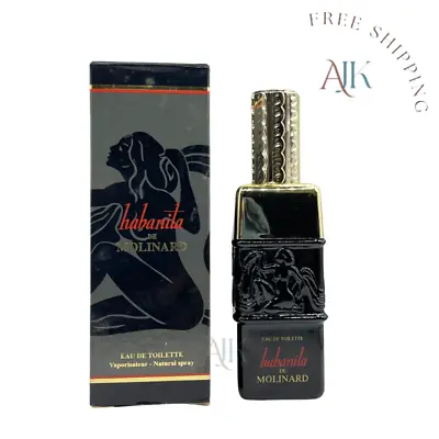 Habanita By Molinard 1.6 Oz / 50 Ml EDT Spray Perfume For Women / VINTAGE BOTTLE • $124