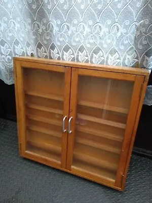 Vintage Collectors Display Cabinet Collectors Cabinet Models Collectables • £50