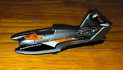 Vintage Hot Wheels Mattel 1995 Hydroplane Silver 1:64 Scale Seahorse Triton 5 • $4.99