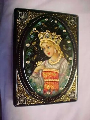 Vintage Hand Painted Russian Box • $19.99