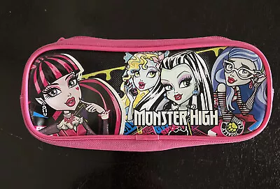 £9.82 • Buy Monster High Pencil Case Pouch Bag Zipper Pen Stationary School ✅