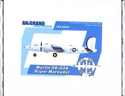 Anigrand Models 1/144 MARTIN XB-33A SUPER MARAUDER Bomber • $150.71