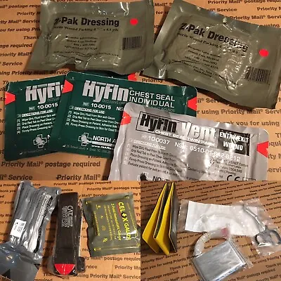 EMT Medical First Aid Kit Gunshot MFAK/IFAK Condor Rip Away Fully Stocked & NEW • $99