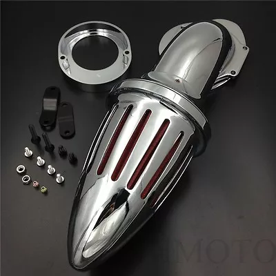 $105.12 • Buy X. Chromed Bullet Air Cleaner Kits Intake Filter For Yamaha V-Star 650 1986-2012