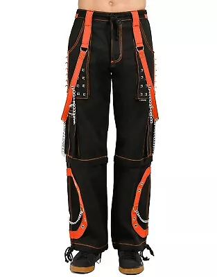 Men’s Step Chain Pant Orange Gothic Rock Pants • $99.99