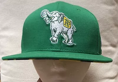 Oakland A’s Elephant Hat Cap Eva Air Blue Bird SnapBack NEW Athletics MLB • $19.99