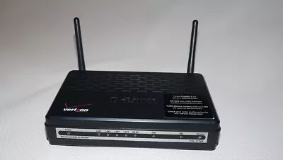 D-Link Verizon Internet Router DSL-2750B 300 Mbps Black 4-Port Wireless ADSL2+ • $24.95