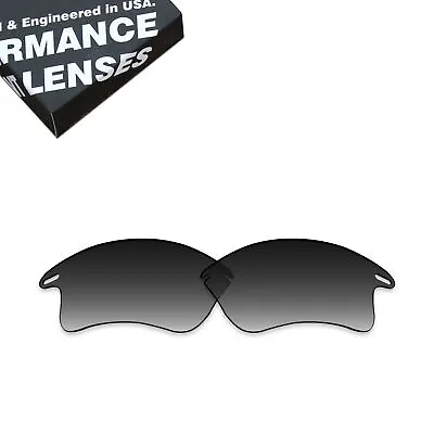 Grey Gradient Polarized Replacement Lens For-Oakley Fast Jacket XL OO9156 Frame • $14.62