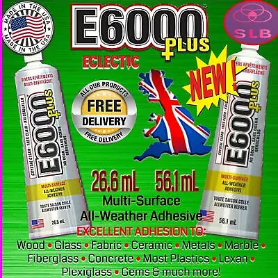 £1.45 • Buy E6000 Glue Industrial Strength Multipurpose Jewellery Crystal Craft & Rhinestone