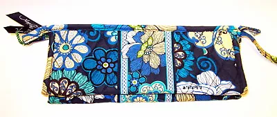 Vera Bradley Small Bow Cosmetic Choice Of Capri Blue Or Mod Floral Blue NWT • $19