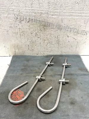 Harley Knucklehead Front Bumper Panhead Springer Candy Cane Fender Trim Vintage • $369.95