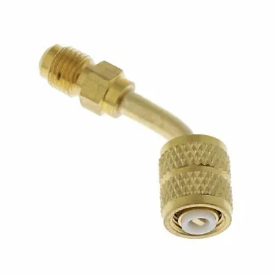 R410a Curve Adapter For Minisplit 5/16  Female To 1/4  Male Brass Swivel • $9.50