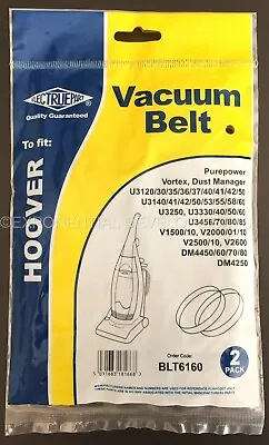 HOOVER WHIRLWIND VC9775 Vacuum Cleaner Belts 2 PACK........1st CLASS POST • £3.99