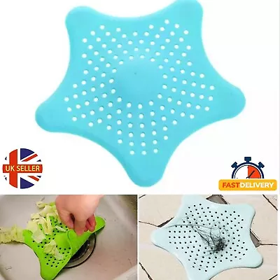 £2.85 • Buy Hair Trap Shower Bath Plug Hole Waste Catcher Stopper Sink Floor Drain Strain 2x