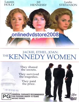 THE KENNEDY WOMEN (JFK) JACKIE ETHEL JOAN TRUE STORY Film DVD NEW SEALED Reg 4 • $9