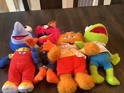 Disney Muppet Baby Plush Lot.  Animal Gonzo Fozzy Bear Kermit • $25