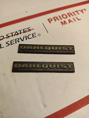 Dahlquist DQM-9 Speaker Badges Lot 0f 2 • $30