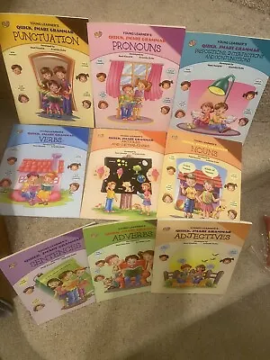 Quick Smart Grammar - Set Of 9 Books Anamika Datta • £25