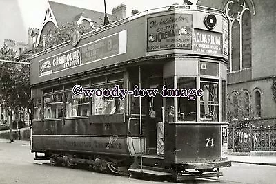 £1 • Buy A0606 - Brighton Tram No 71 To Aquarium - Print 6x4