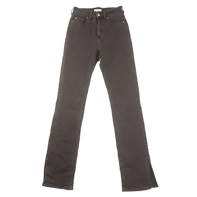 H&M Bootcut Jeans Womens 6 High Rise Dark Gray Denim • $17.99