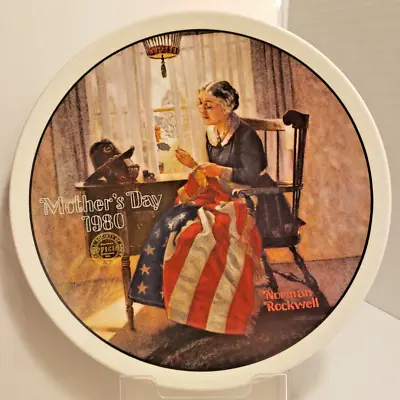 Norman Rockwell Plate -  Mother's Day 1980  - Knowles - #09224f - True Vintage • $5.99