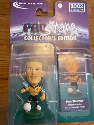 Corinthian Prostars David Beckham  Series 17 Blister Gold Away Kit • £17