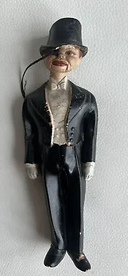   Vintage Charlie McCarthy Doll Figure 8” Composite 1930s Ventriloquist   • $59.99