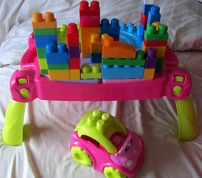 MEGA BLOCKS PLAY TABLE AND JOB LOT OF BLOCKS (reduced Price) • £20