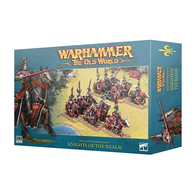 Bretonnian Knights Of The Realm | Warhammer The Old World Miniatures • £37.50