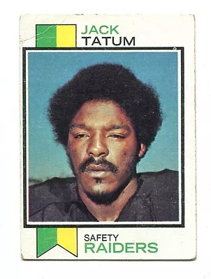 1973 Topps #288 Jack Tatum Oakland Raiders Rookie • $5.99