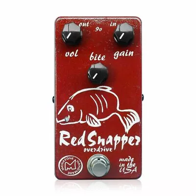 Menatone Red Snapper 3knob Guitar Effects Pedal From Japan • $504