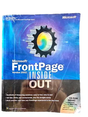 Microsoft Frontpage Version 2002 By Microsoft Corporation Staff; Jim Buyens • $9.89