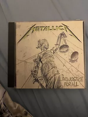 Metallica *And Justice For All *CD *VG+/NM *2013 *Blackened *BLCKND007-2 *METAL • $8.77