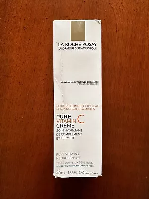 La Roche-posay Pure Vit C Cream Firming Moisturizing Filler 1.35oz  Ex 11/25 NIB • $30