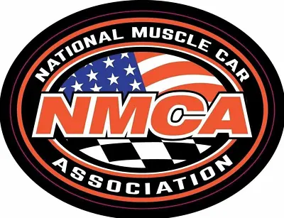 NMCA National Muscle Car Association VINTAGE RACING DECAL / STICKER • $4.99